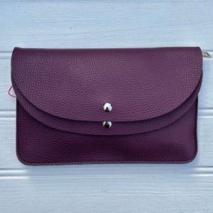 Envelope Clutch Bag - Berry